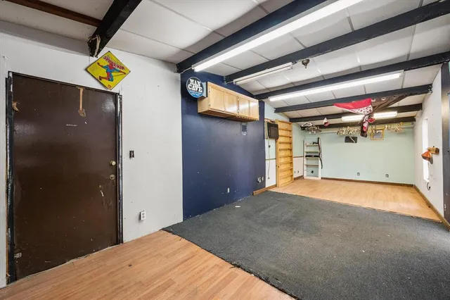 a view of empty room