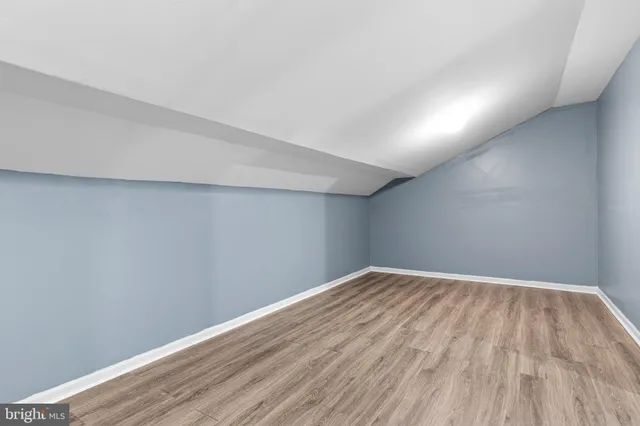 wooden floor in a room