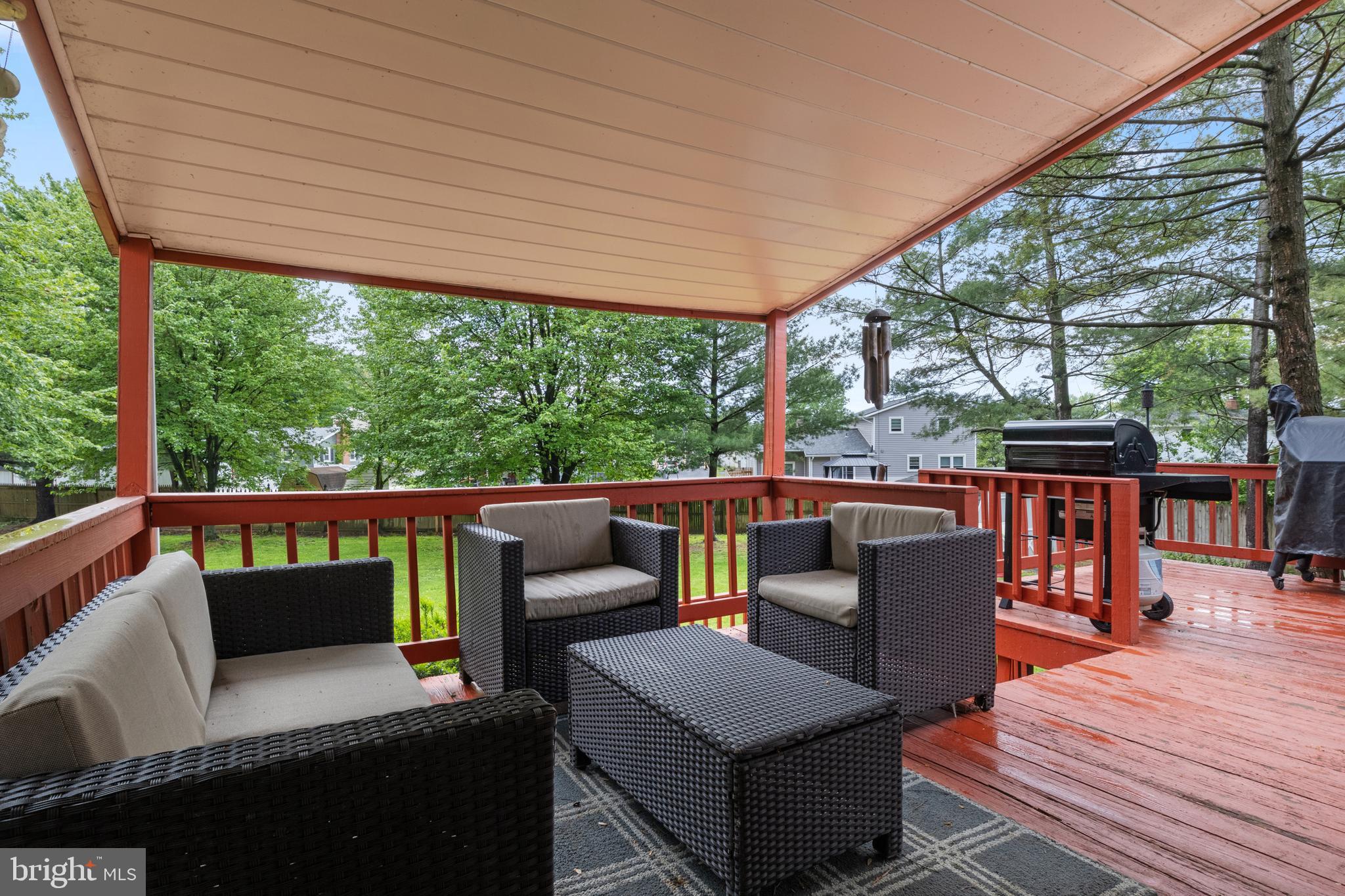 3530 Middleboro Road Dover, PA 17315 - Photo 36 of 57 a view of balcony with couch and chairs