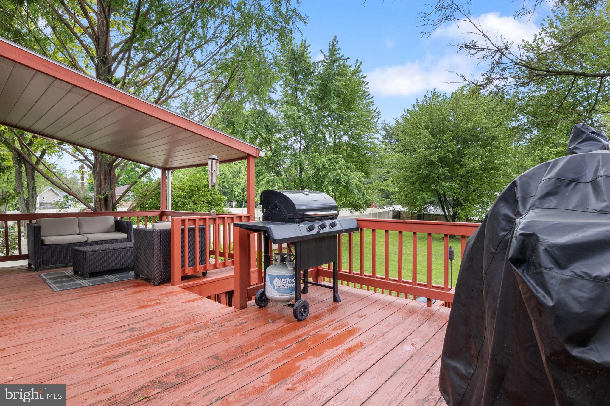 3530 Middleboro Road Dover, PA 17315 - Photo 39 of 57 a view of a deck with furniture and a backyard