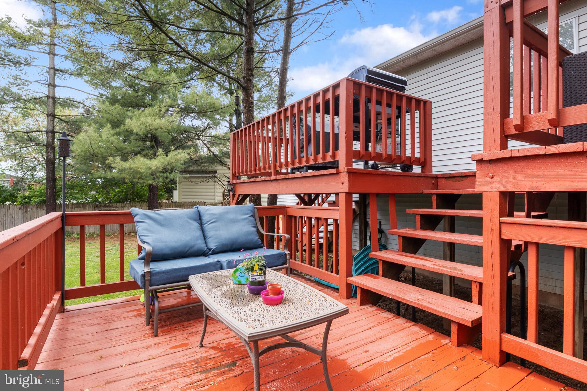 3530 Middleboro Road Dover, PA 17315 - Photo 41 of 57 a view of a deck with wooden floor and outdoor seating