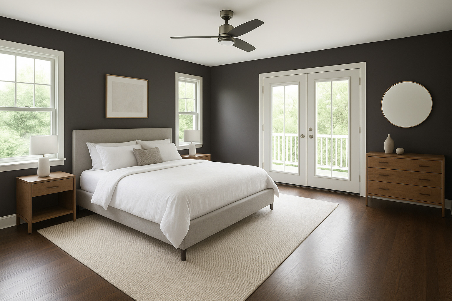 187 West Union Street Seneca, IL 61360 - Photo 22 of 51 a bedroom with a large bed and a window