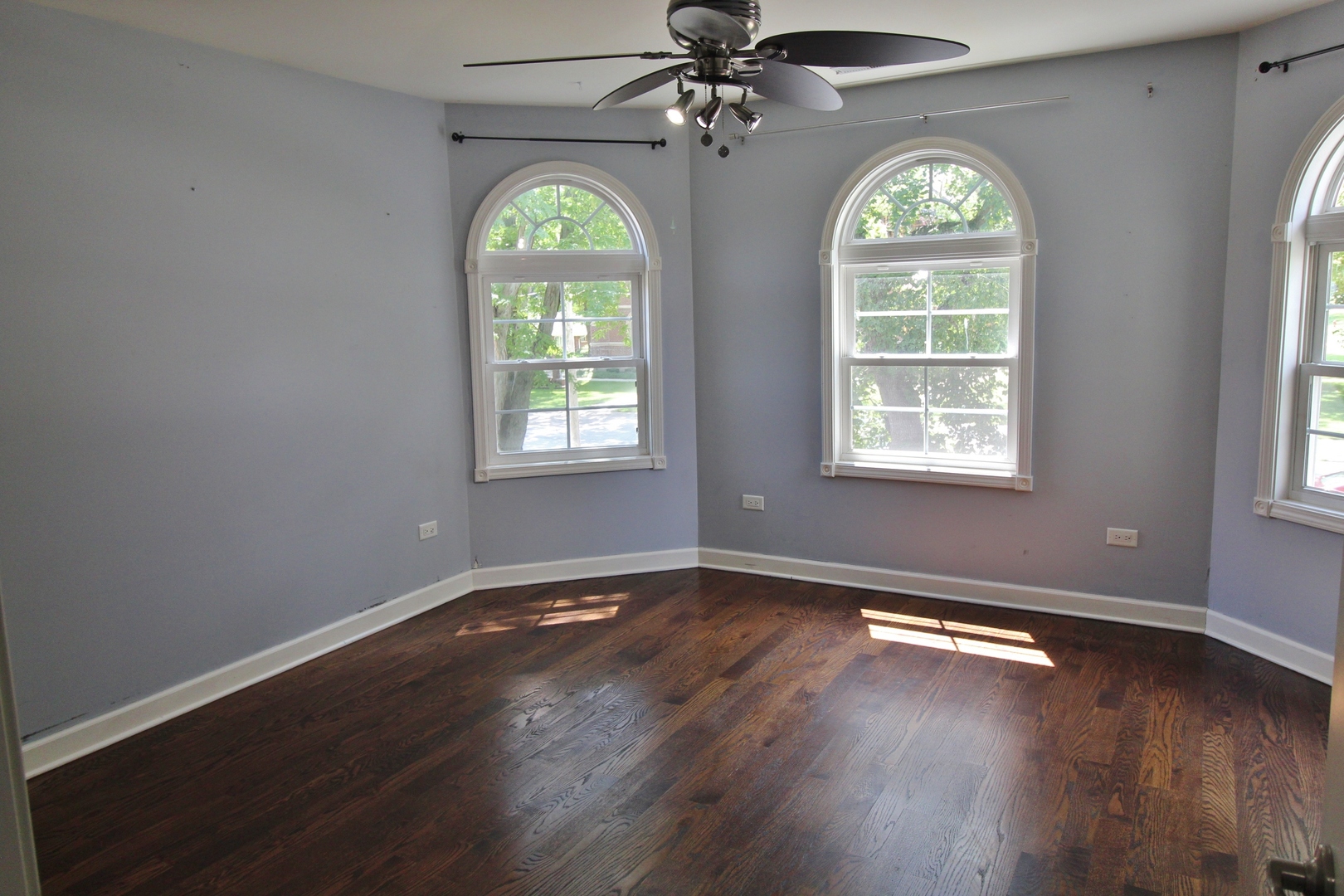 187 West Union Street Seneca, IL 61360 - Photo 31 of 51 wooden floor in an empty room with a window