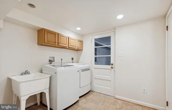 a room with storage and utility