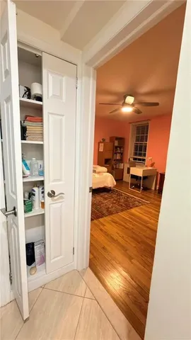 a view of a swimming pool and lounge chair