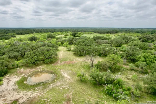 a view of a green field
