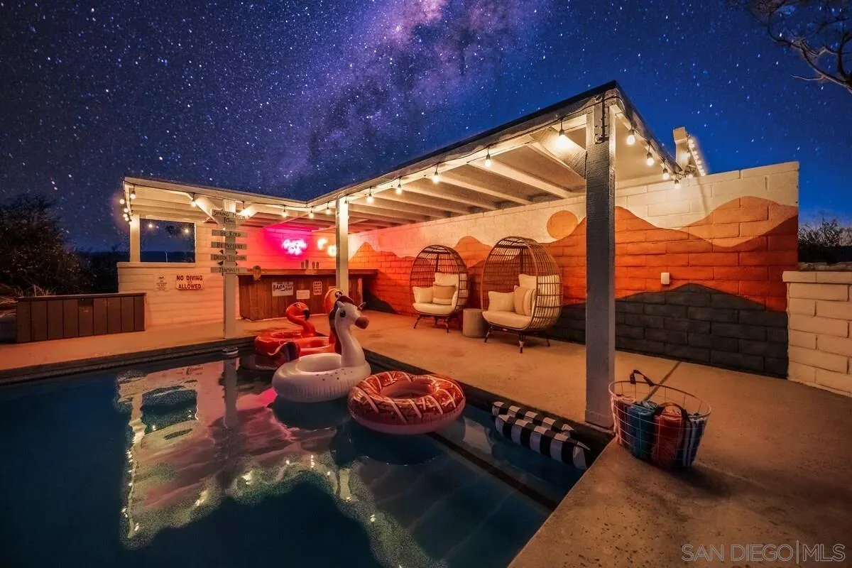 3900 Ave Tortuga Joshua Tree, CA 92252 - Photo 23 of 28 a outdoor space with patio furniture