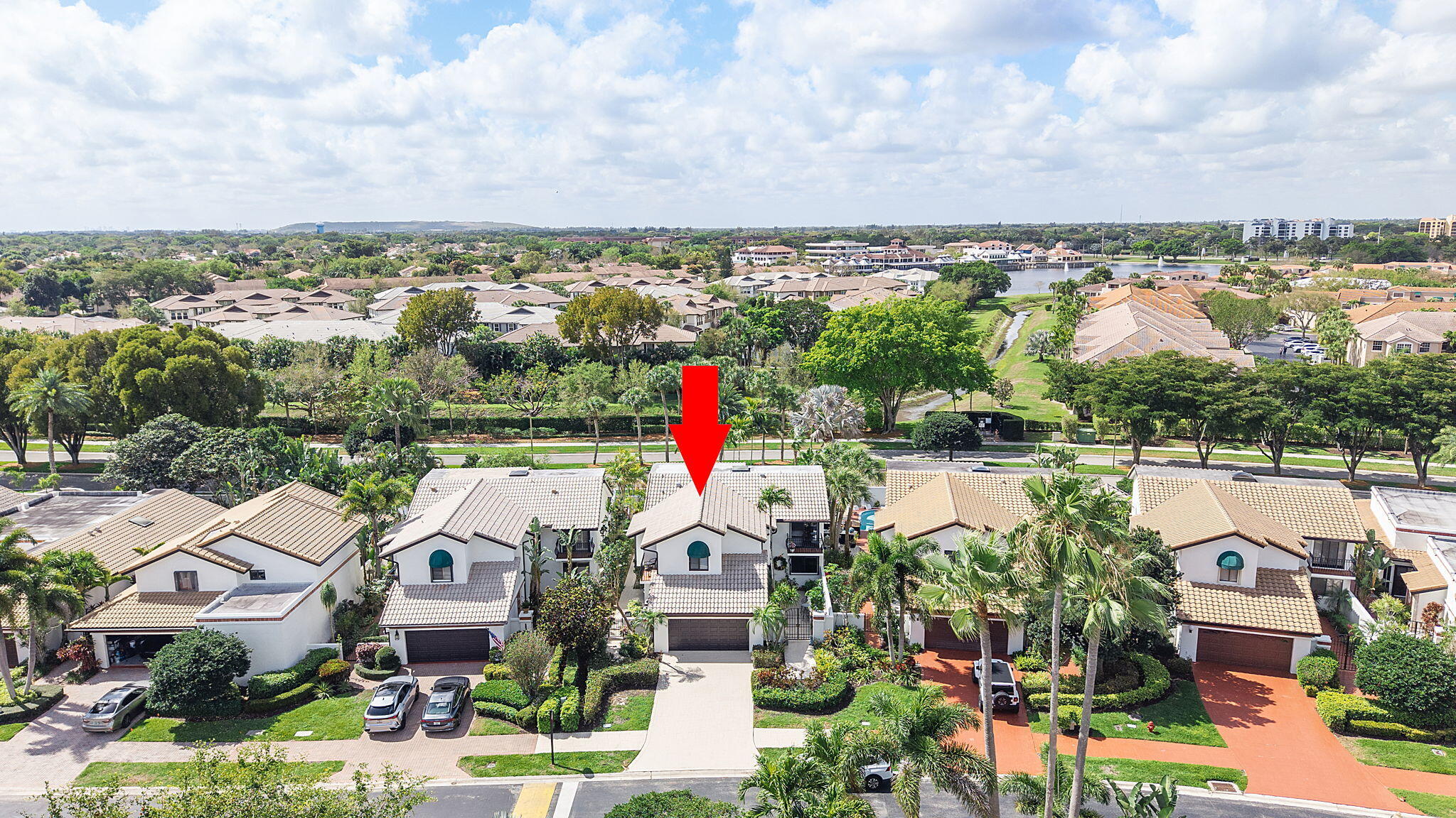 6534 Via Rosa Boca Raton, FL 33433 - Photo 46 of 59 Aerial Front