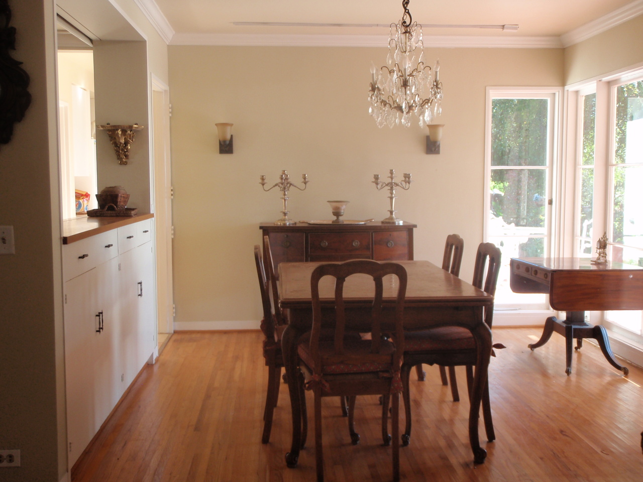 612 Alston Road Santa Barbara, CA 93103 - Photo 11 of 21 a view of a dining room with furniture window and wooden floor
