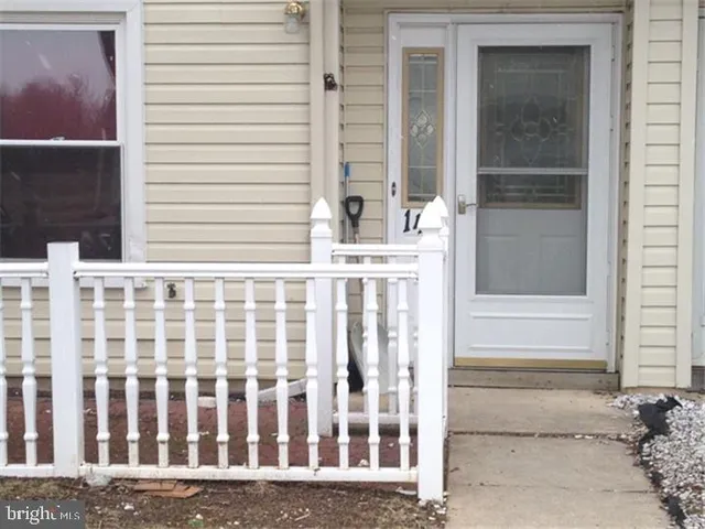 a view of front door