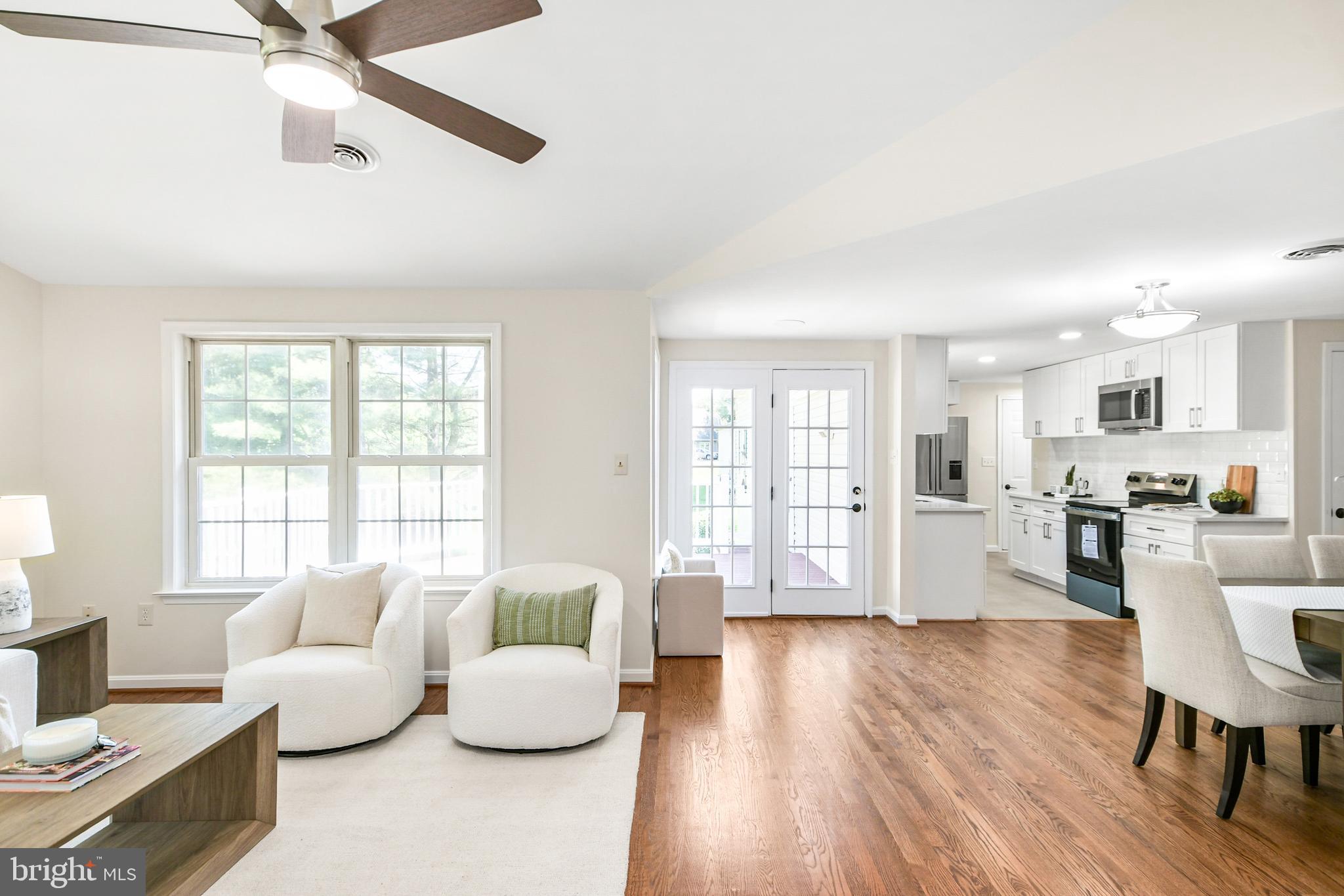 2528 Monocacy Bottom Road Adamstown, MD 21710 - Photo 38 of 61 Living room flows easily to kitchen area.