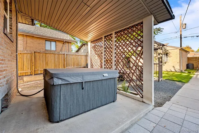 a view of outdoor space and patio