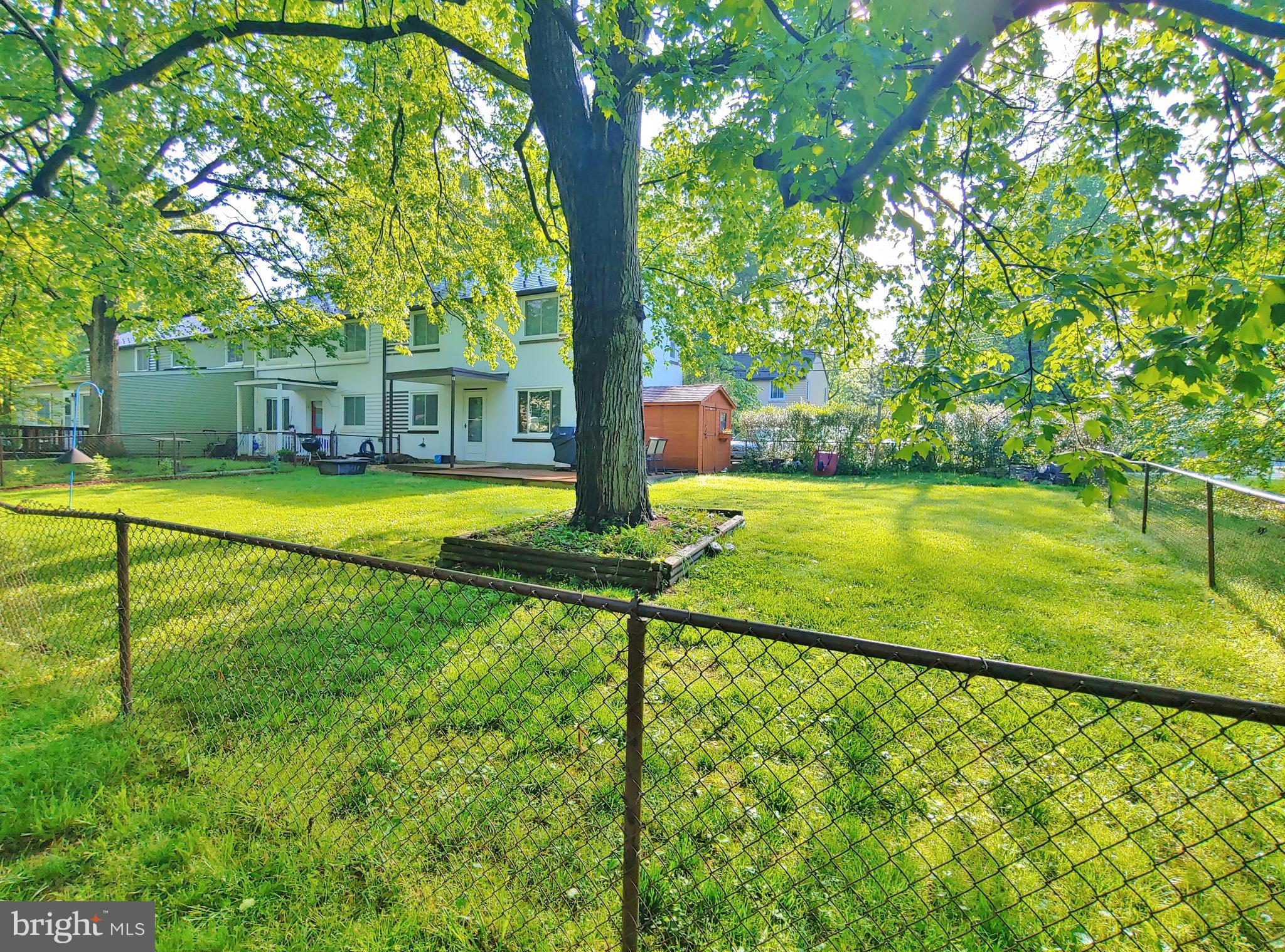 1 Northway Road, Unit A Greenbelt, MD 20770 - Photo 13 of 22 Large, fenced corner lot with Trex deck & shed
