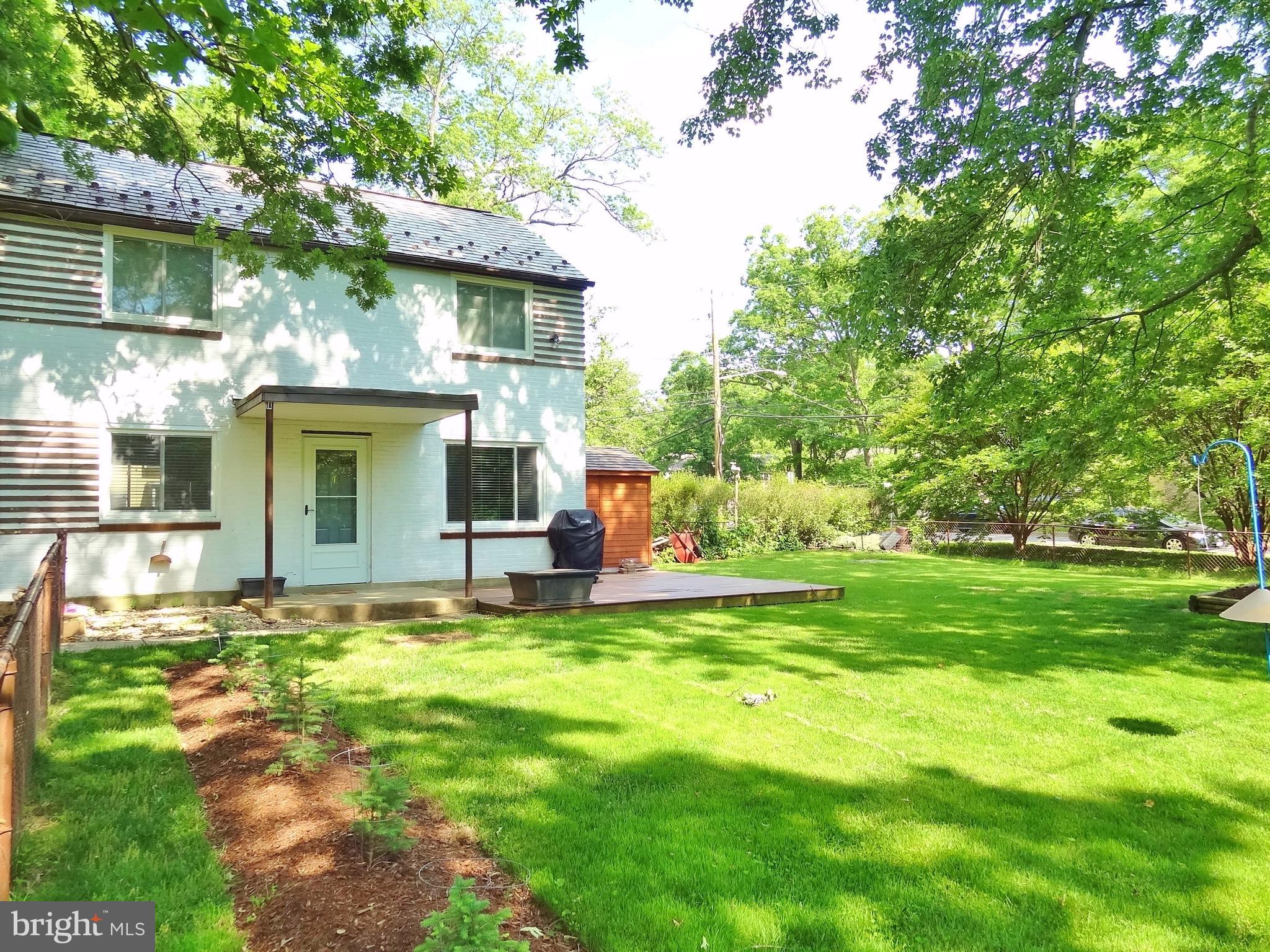 1 Northway Road, Unit A Greenbelt, MD 20770 - Photo 16 of 22 Large, fenced corner lot with Trex deck & shed