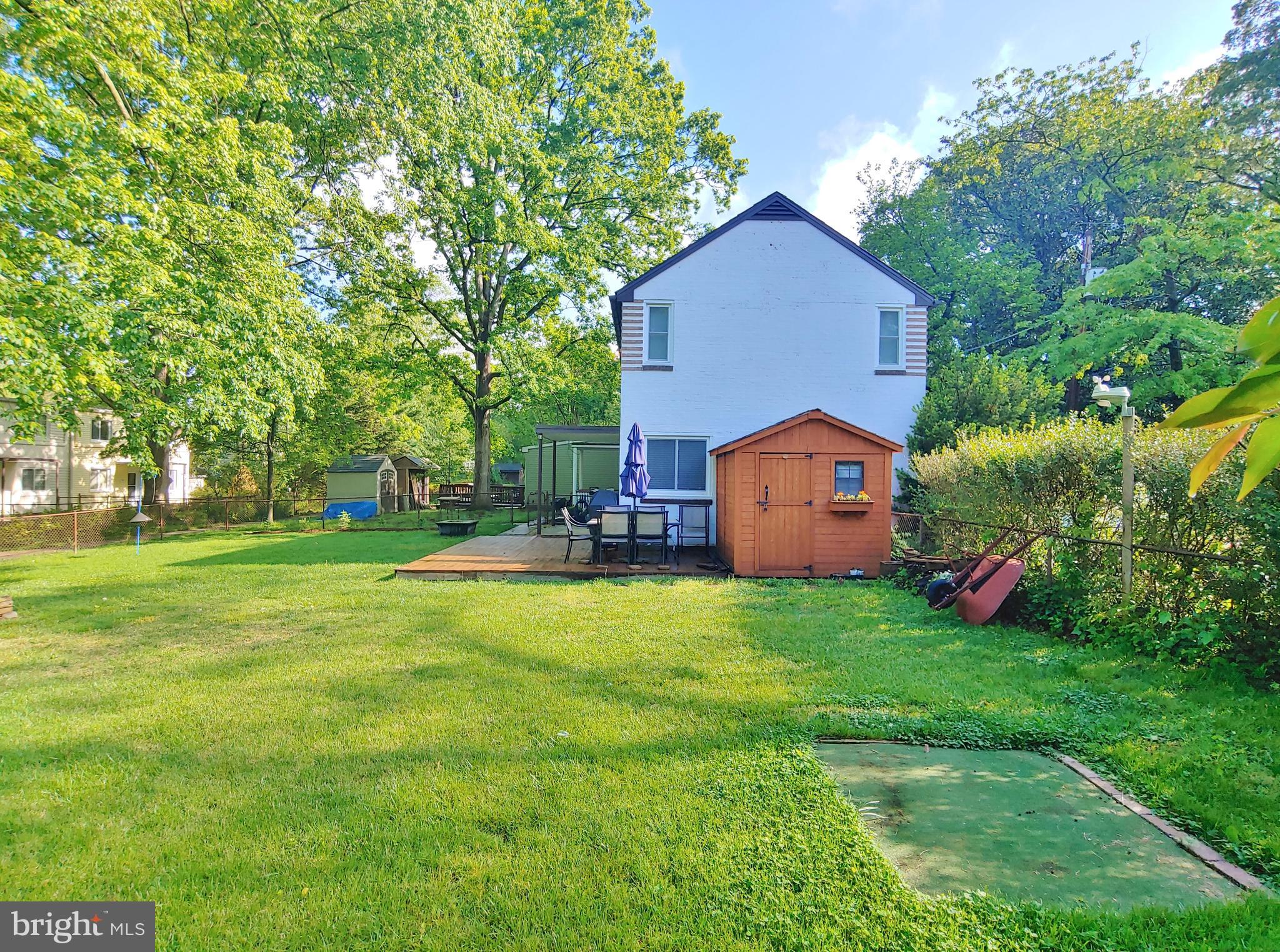 1 Northway Road, Unit A Greenbelt, MD 20770 - Photo 22 of 22 Large, fenced corner lot with Trex deck & shed