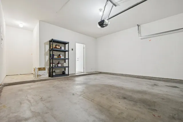 a backyard of a house