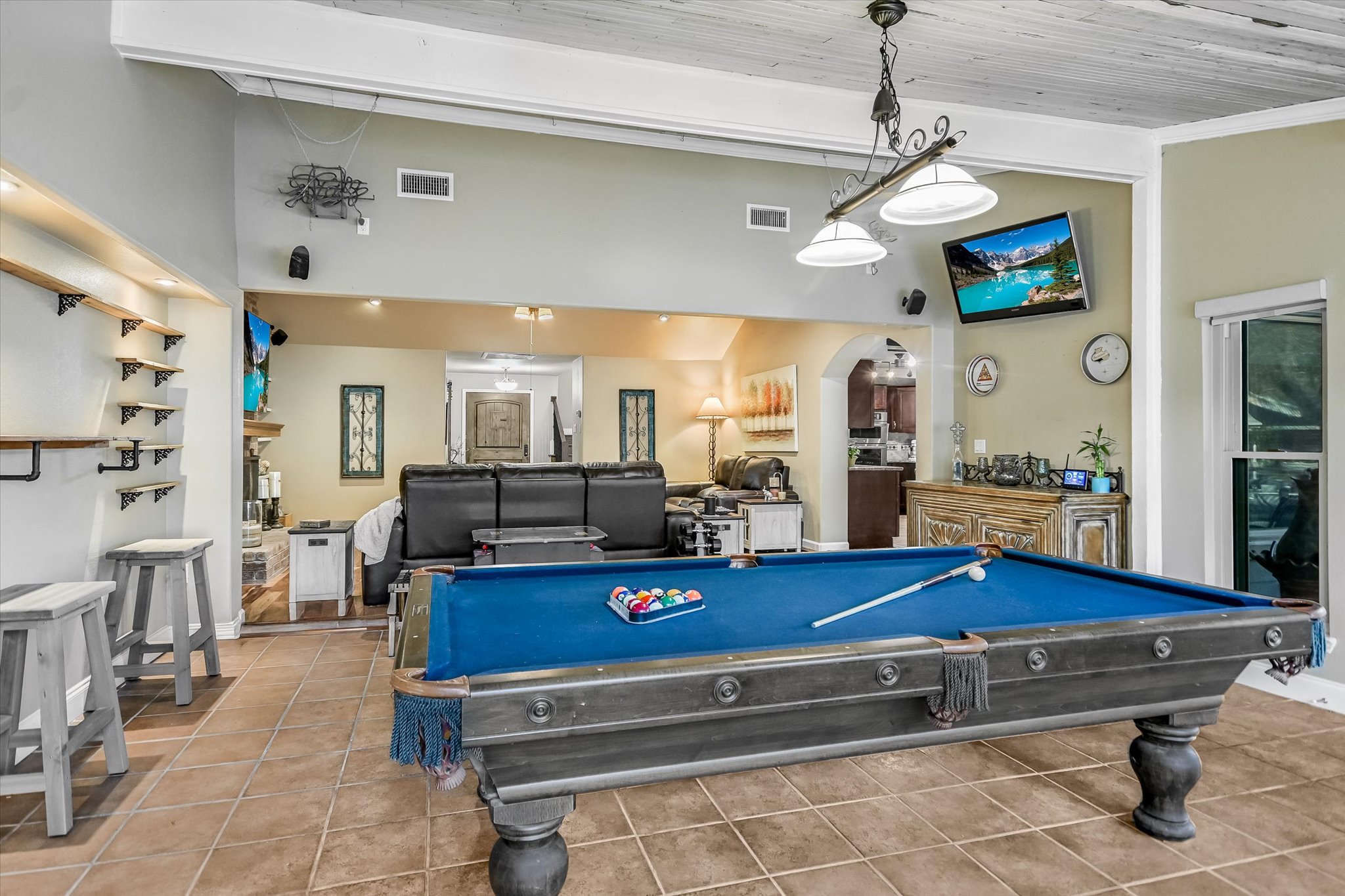1801 Sun Lake Round Rock, TX 78681 - Photo 24 of 31 Another view of the gameroom, looking back towards the main living area.