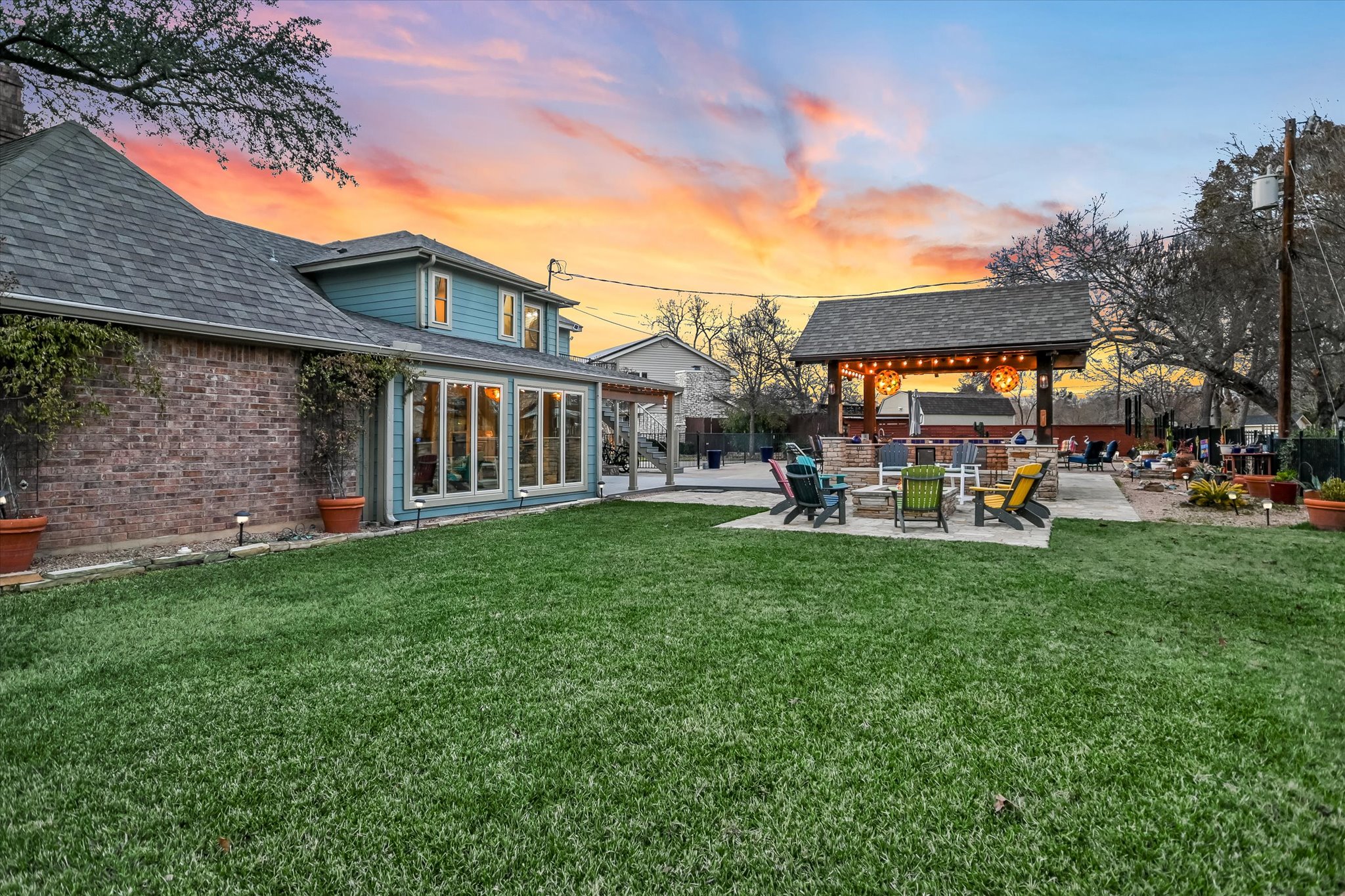 1801 Sun Lake Round Rock, TX 78681 - Photo 31 of 31 Wonderful sunsets, the sounds of hawks, geese, and whistling ducks bring peace into today's hectic world.