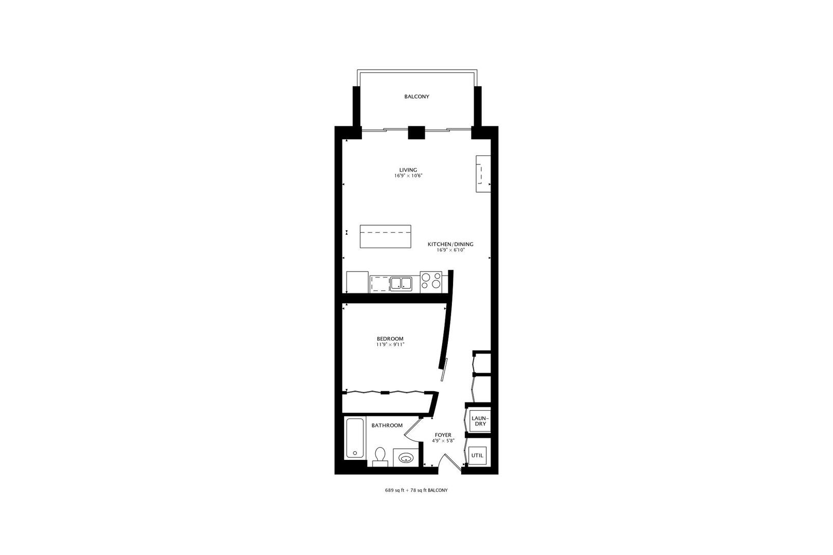111 South Morgan Street, Unit 703 Chicago, IL 60607 - Photo 25 of 26