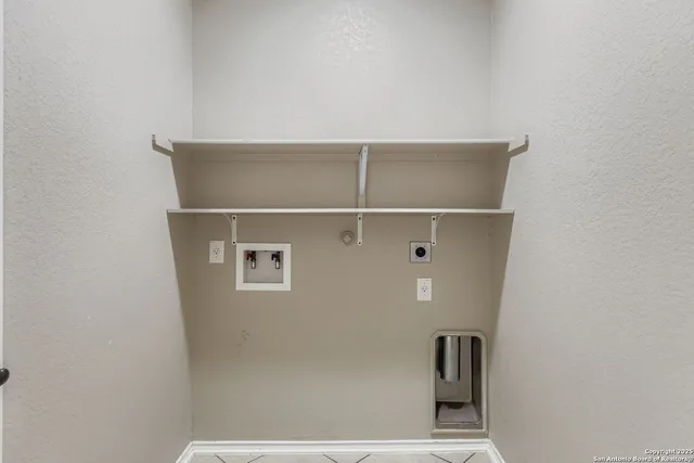 a house with trees in front of it