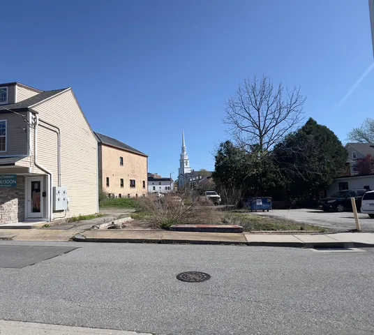a view of street with house