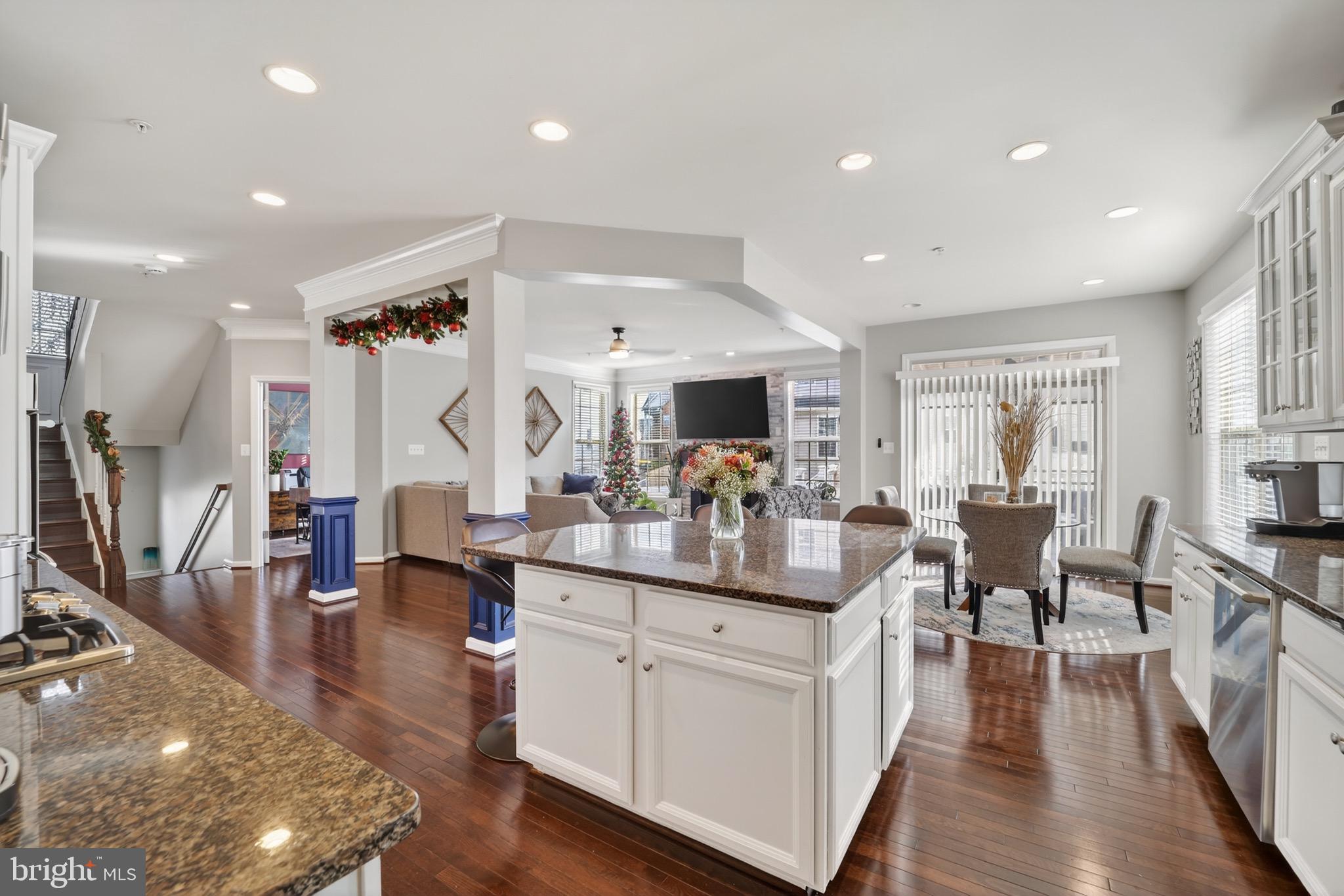 9205 Rice Avenue Lanham, MD 20706 - Photo 9 of 68 a view of a living room and dining room