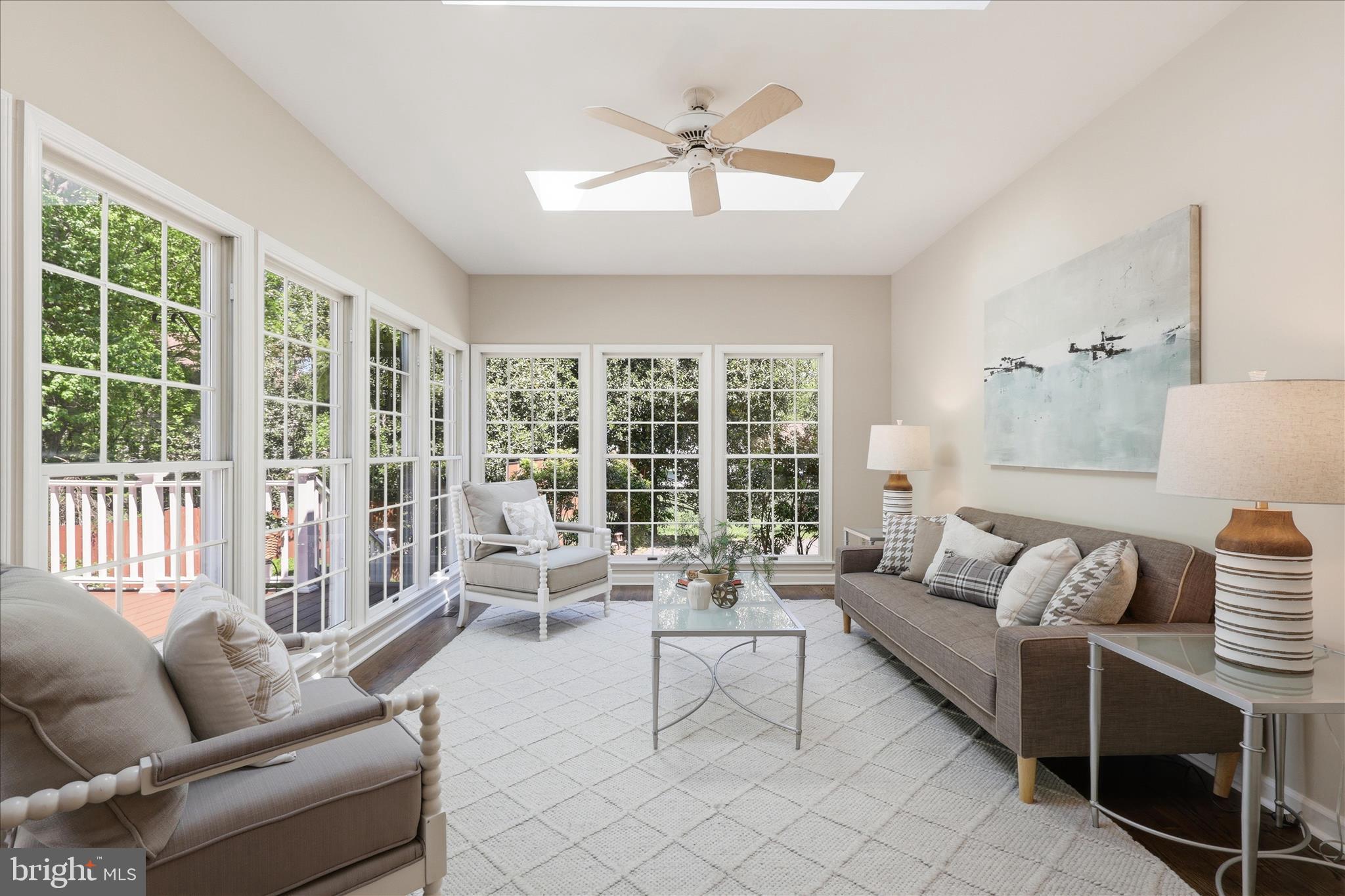 5014 Glen Park Road Annandale, VA 22003 - Photo 20 of 80 Sun Room w/ wall of windows