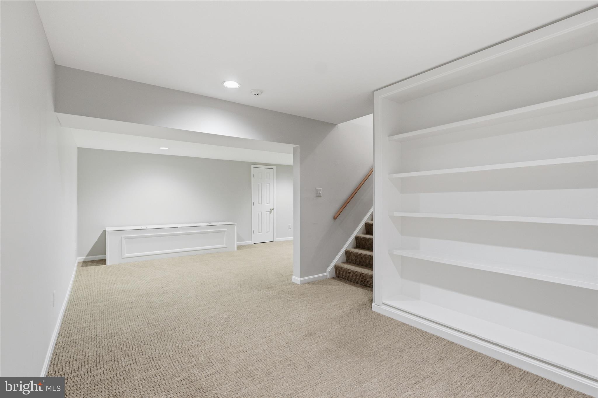 5014 Glen Park Road Annandale, VA 22003 - Photo 39 of 80 Lower Level Rec Room w/ built-ins