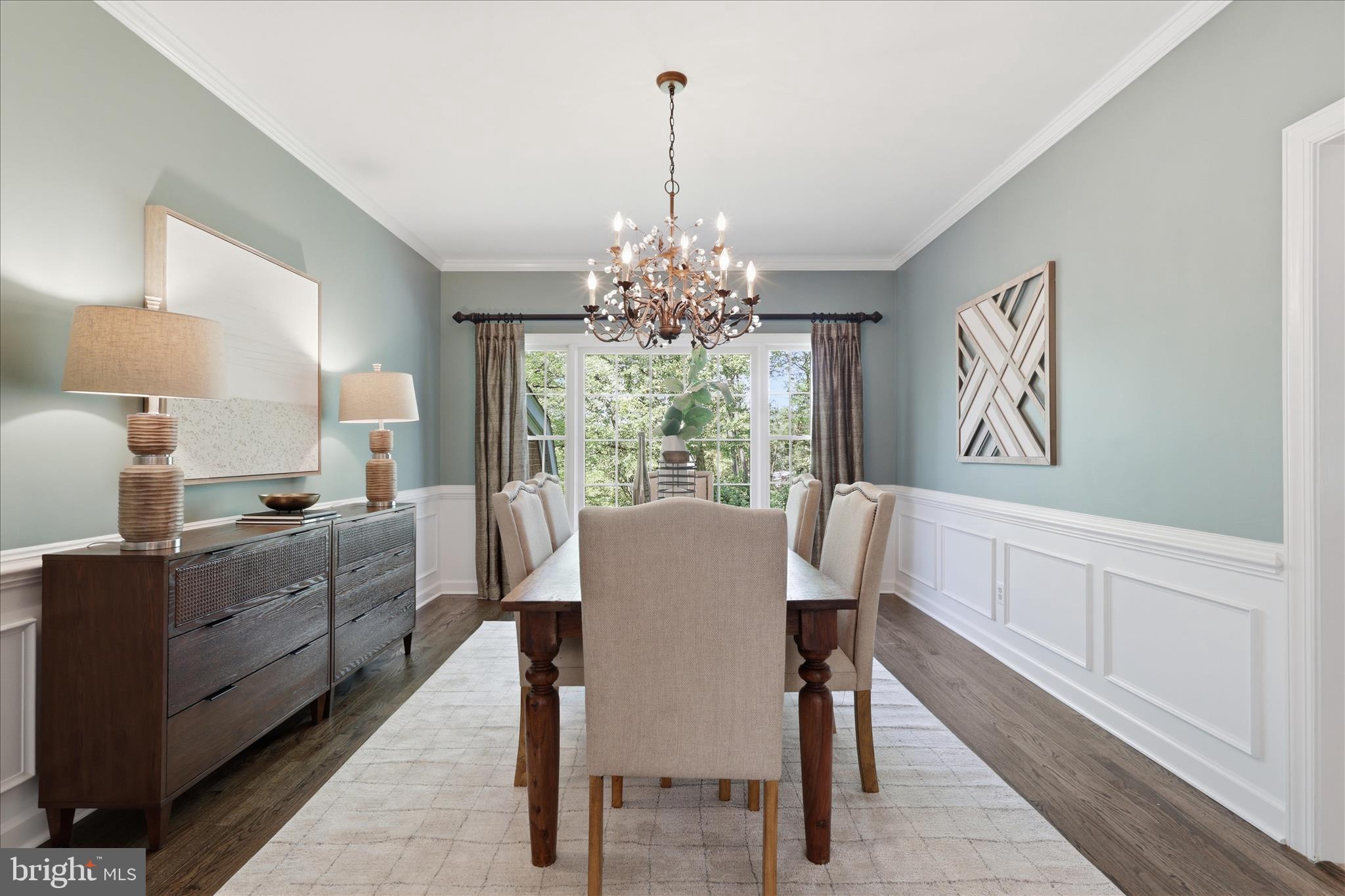 5014 Glen Park Road Annandale, VA 22003 - Photo 10 of 80 Dinning Room w/ beautiful views
