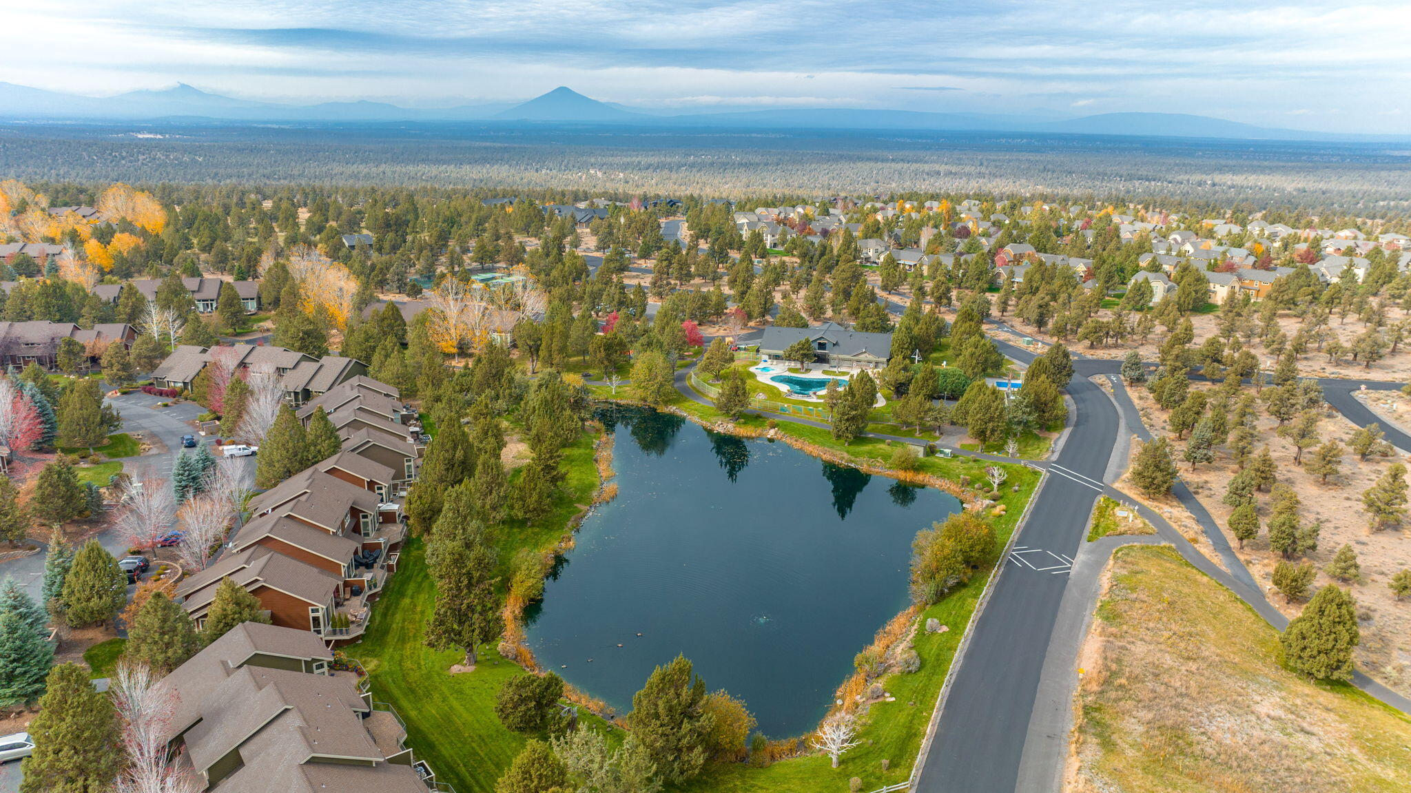 10942 Village Loop Redmond, OR 97756 - Photo 25 of 45 a view of a lake from a balcony