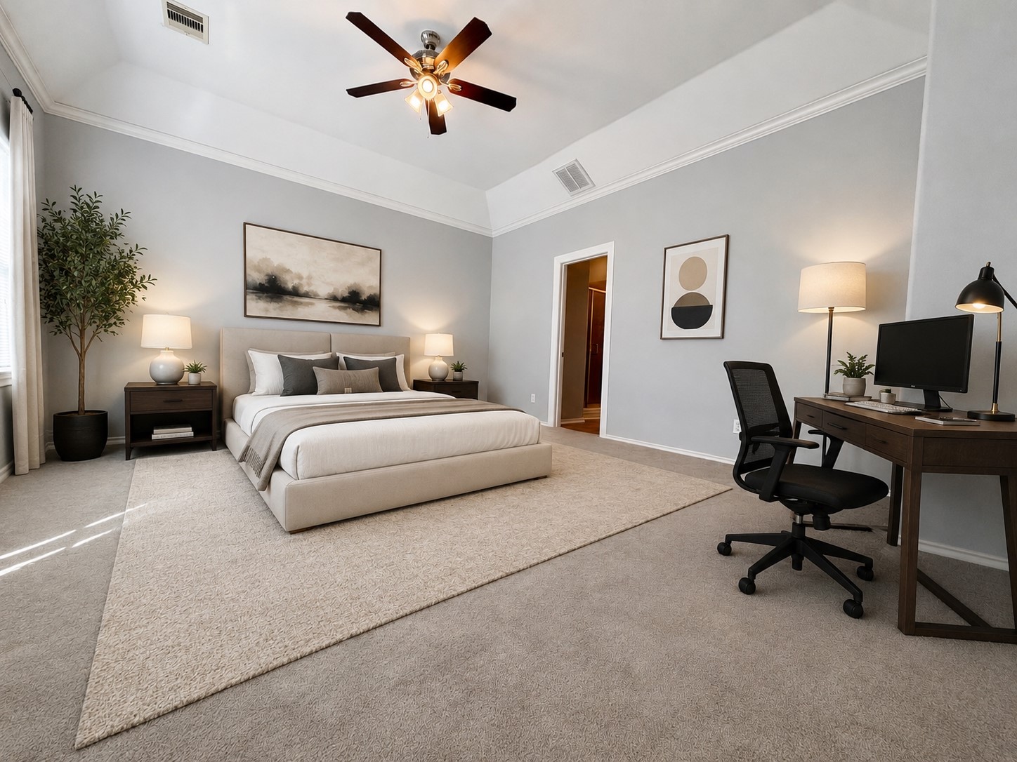 1608 Holman Street Houston, TX 77004 - Photo 26 of 43 Primary Suite
**Digitally Staged**
