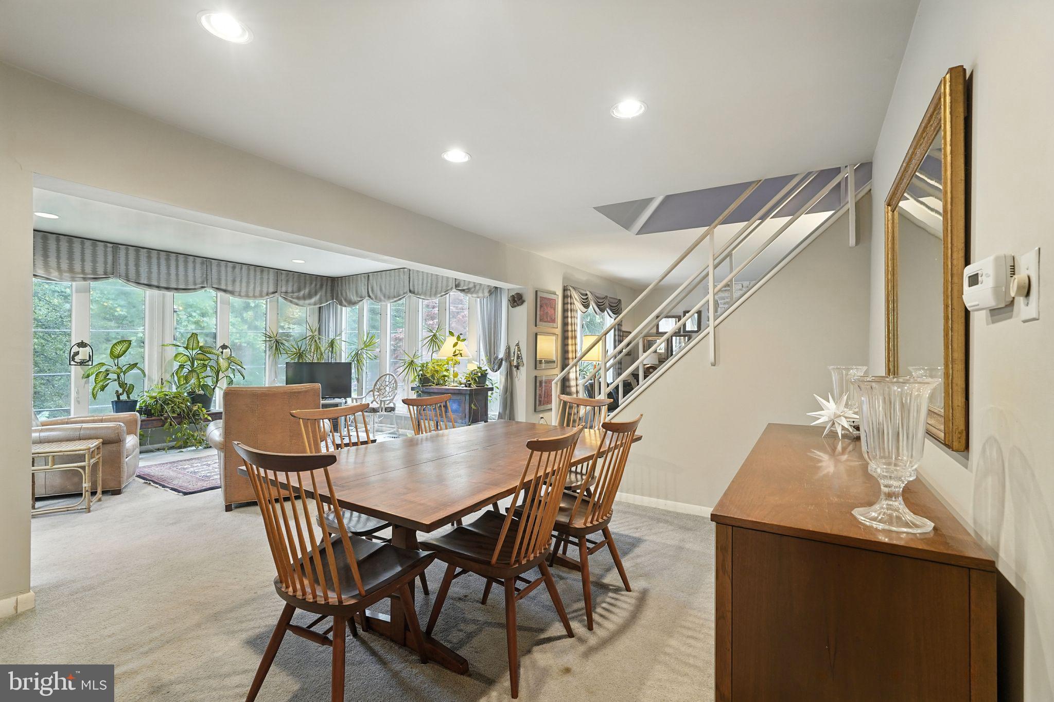 8420 Chippewa Road Philadelphia, PA 19128 - Photo 4 of 30 a view of a dining room with furniture window and wooden floor