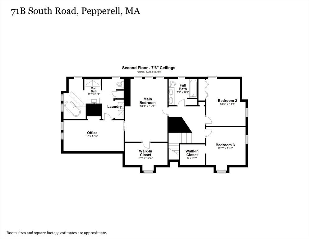71B South Road Pepperell, MA 01463 - Photo 41 of 42 a picture of a floor plan