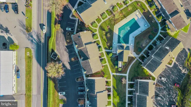 a bird view of the house