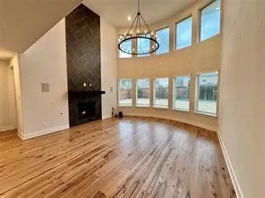 wooden floor in an empty room
