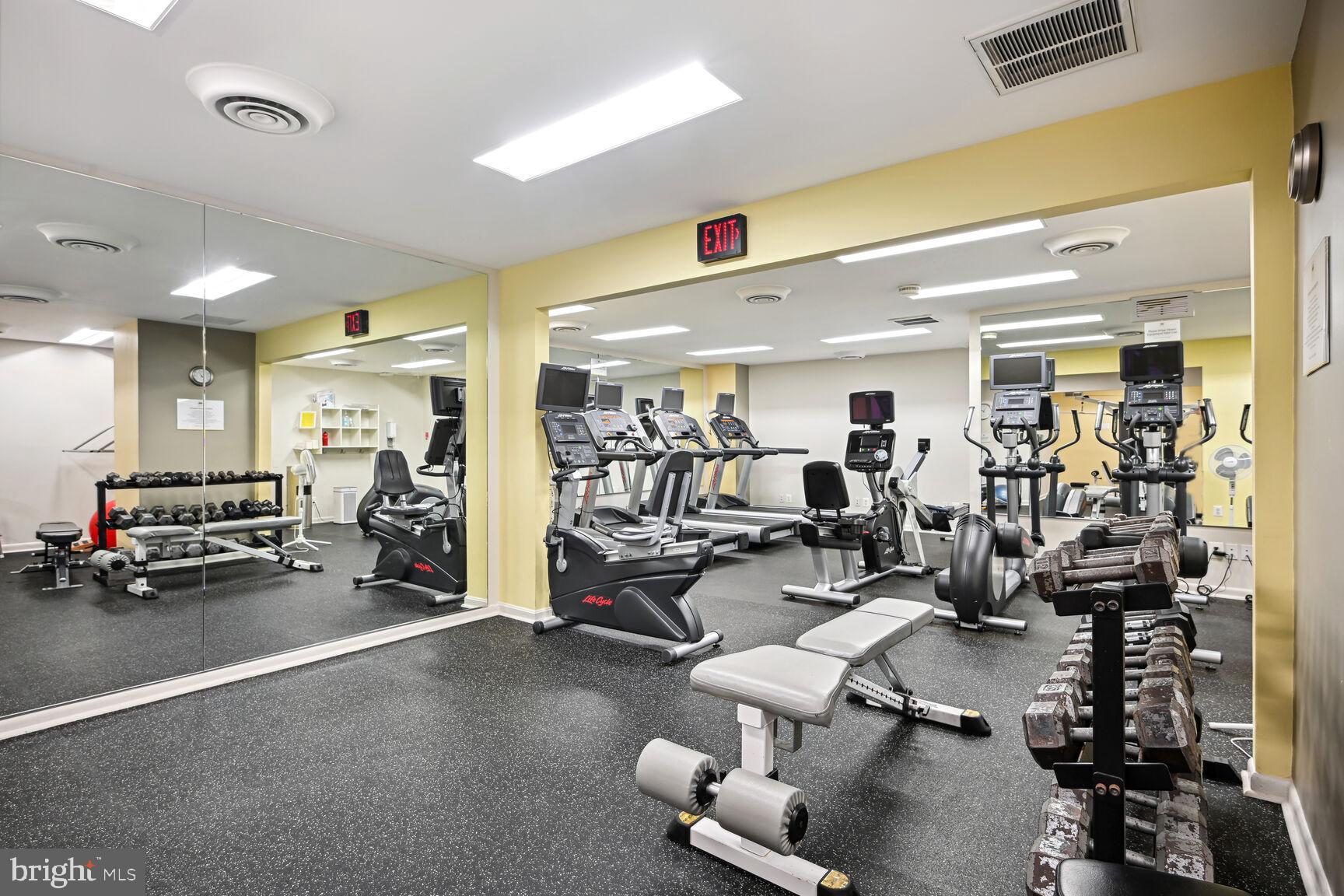4620 North Park Avenue, Unit 504E Chevy Chase, MD 20815 - Photo 27 of 31 Fitness Room