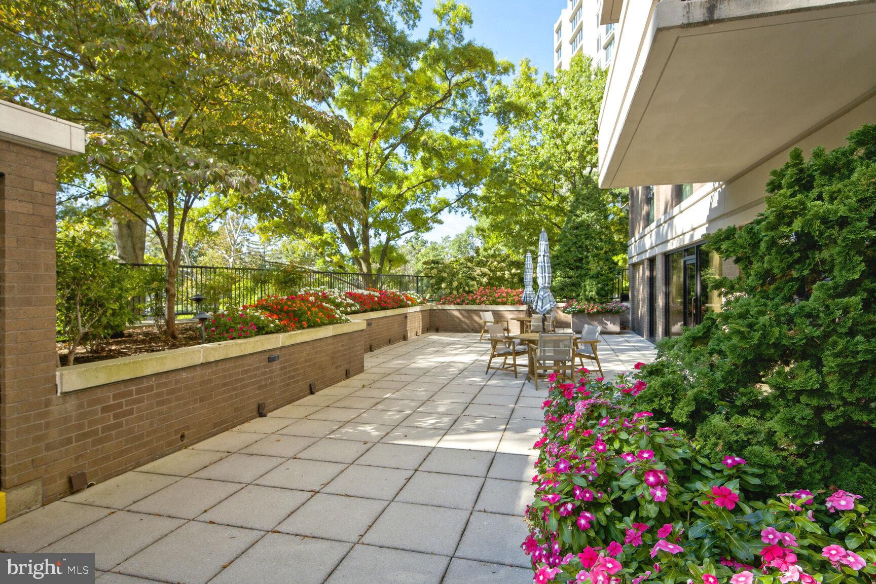 4620 North Park Avenue, Unit 504E Chevy Chase, MD 20815 - Photo 29 of 31 Patio