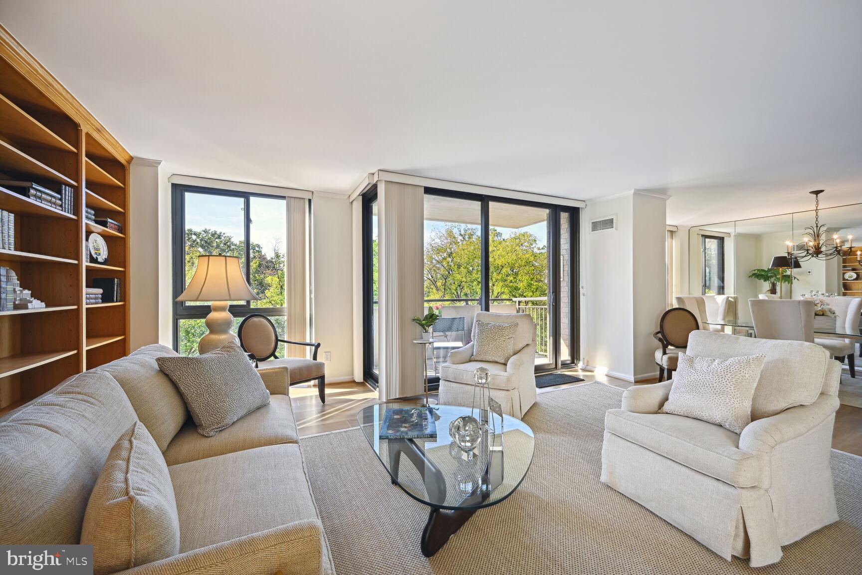 4620 North Park Avenue, Unit 504E Chevy Chase, MD 20815 - Photo 5 of 31 Living Room