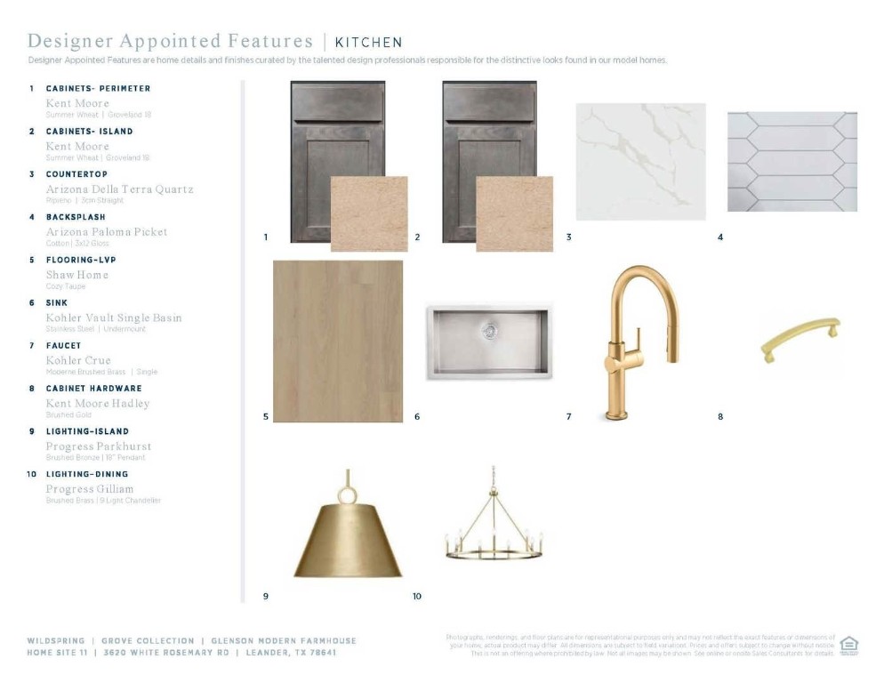 3620 White Rosemary Road Leander, TX 78641 - Photo 5 of 9 a picture of a floor plan