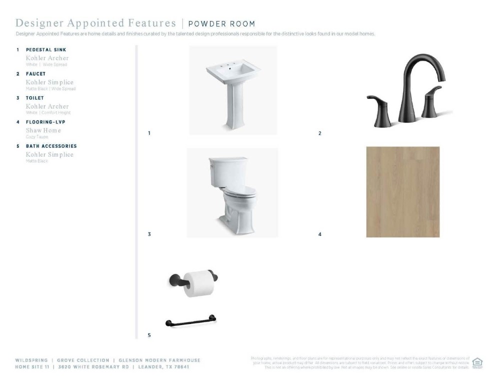 3620 White Rosemary Road Leander, TX 78641 - Photo 7 of 9 a picture of a bathroom with a sink