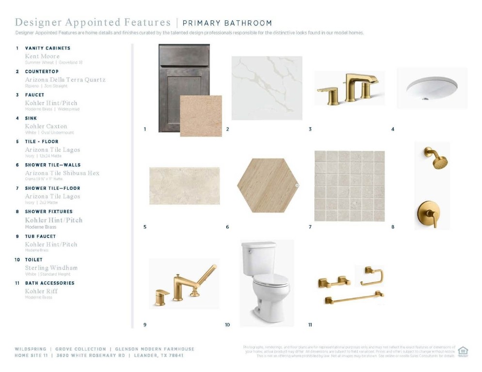 3620 White Rosemary Road Leander, TX 78641 - Photo 8 of 9 a picture of a bathroom