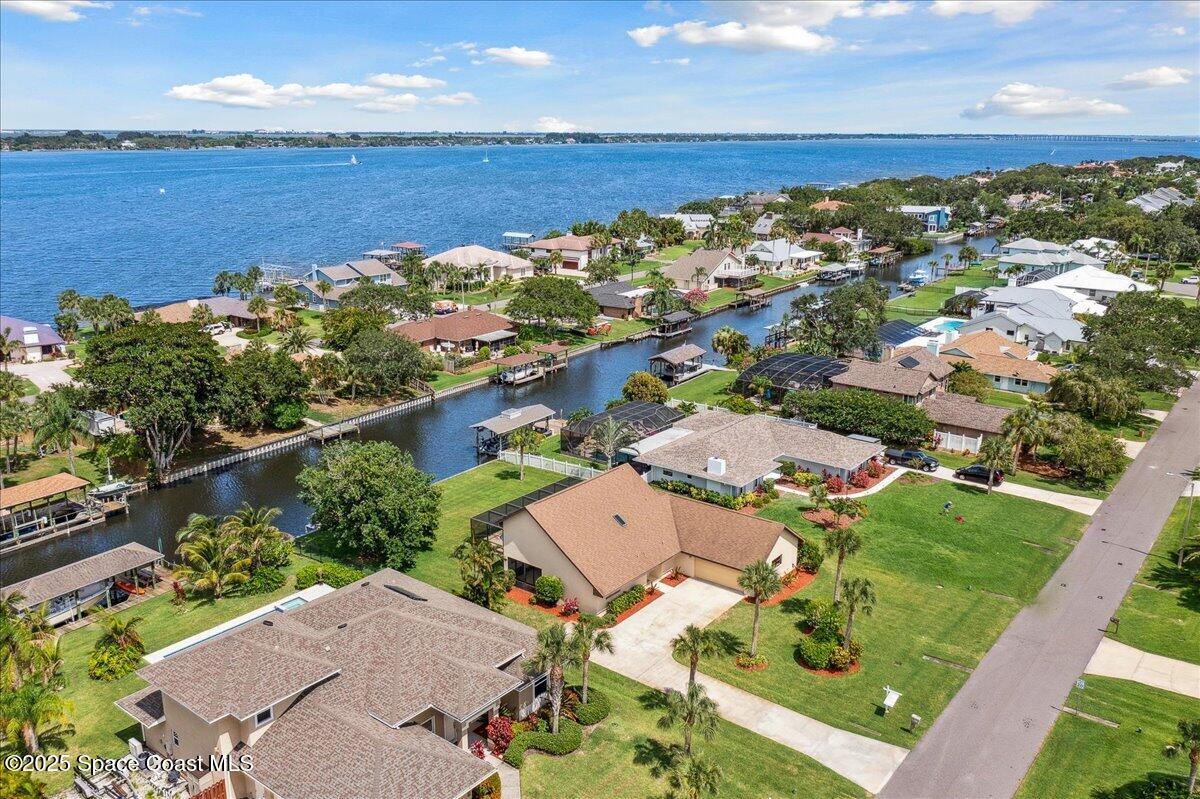 6315 Anchor Lane Rockledge, FL 32955 - Photo 48 of 52 an aerial view of residential houses with outdoor space