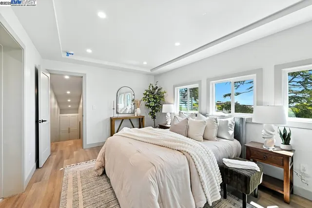 a bathroom with a shower and toilet