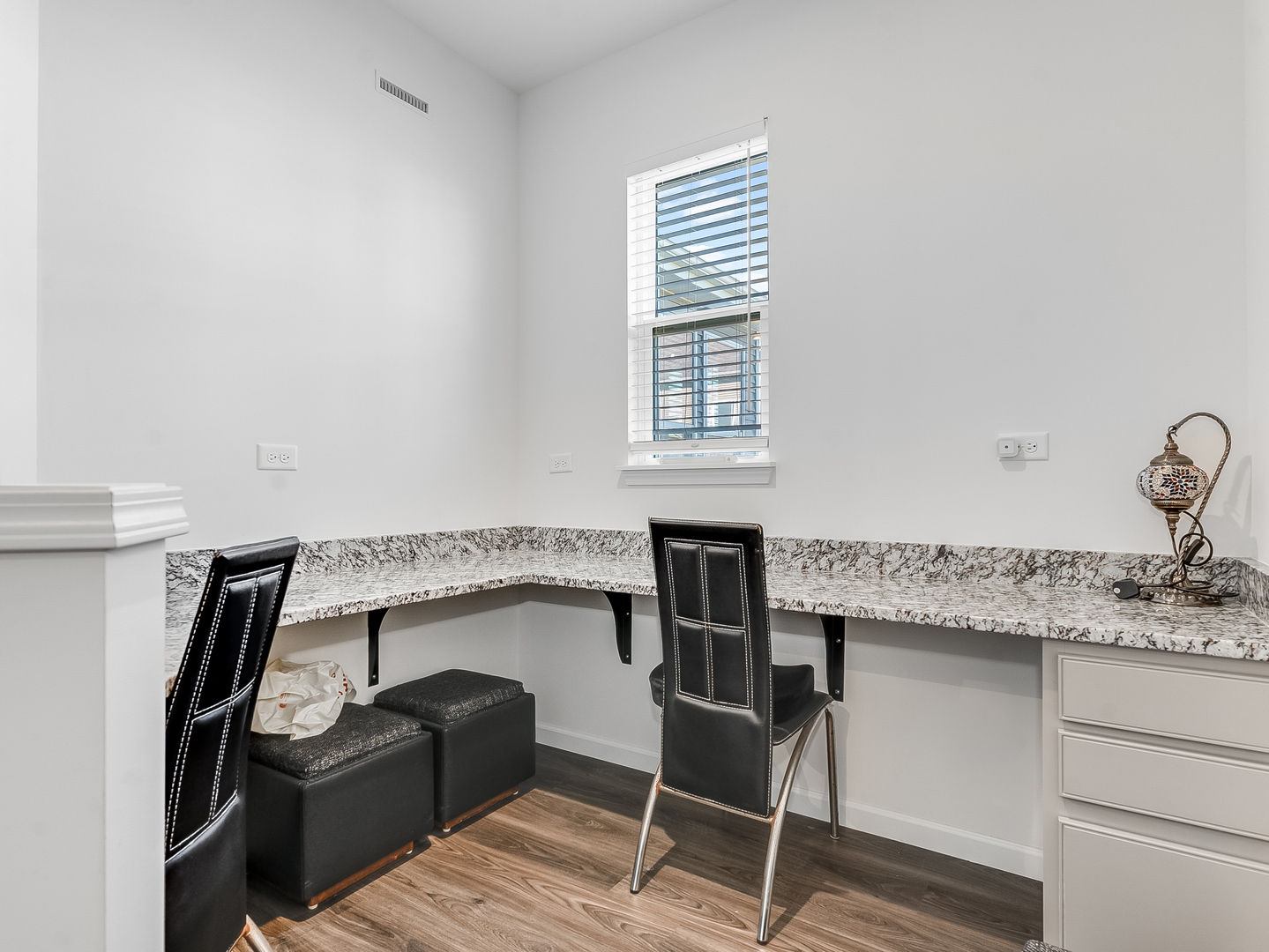 2552 Weatherbee Lane Naperville, IL 60563 - Photo 15 of 43 a kitchen with a window a sink and a refrigerator
