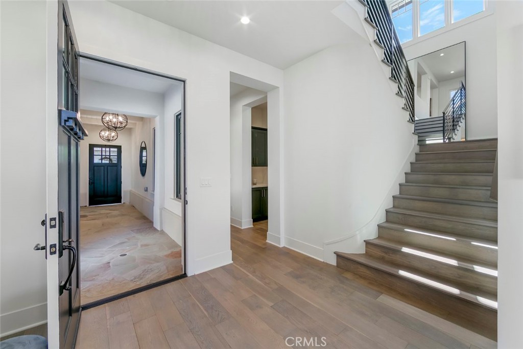 5 Rancho Elastico Road Rolling Hills Estates, CA 90274 - Photo 29 of 48 a view of an entryway with wooden floor