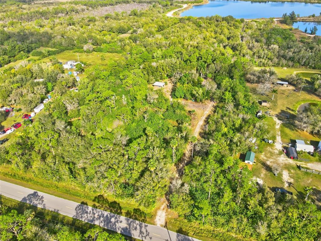39970 Little Farm Road Punta Gorda, FL 33982 - Photo 16 of 20 a view of a large yard with plants and large trees