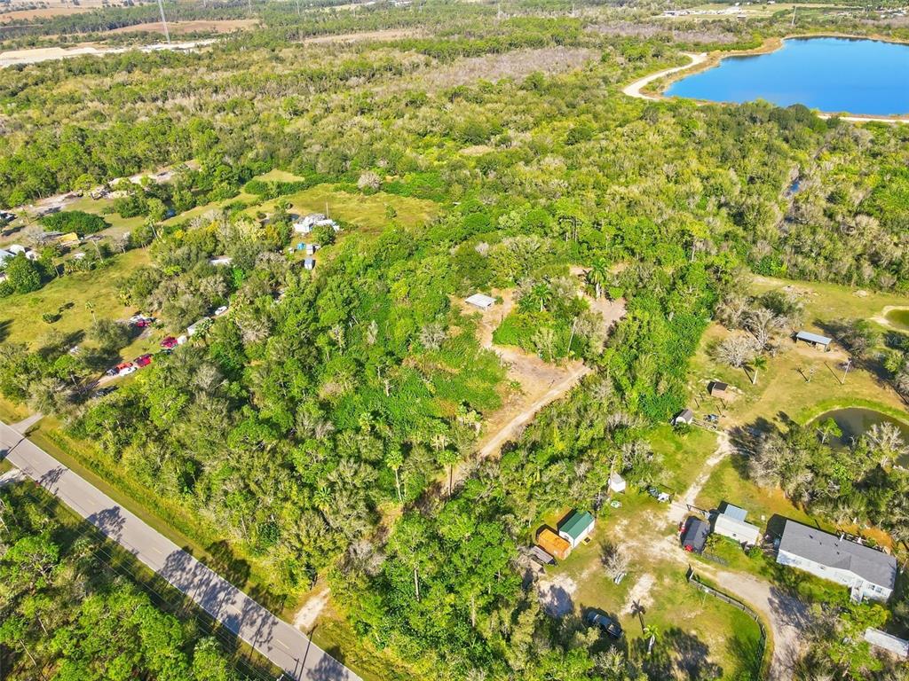 39970 Little Farm Road Punta Gorda, FL 33982 - Photo 5 of 20 a view of a large yard with plants and large trees