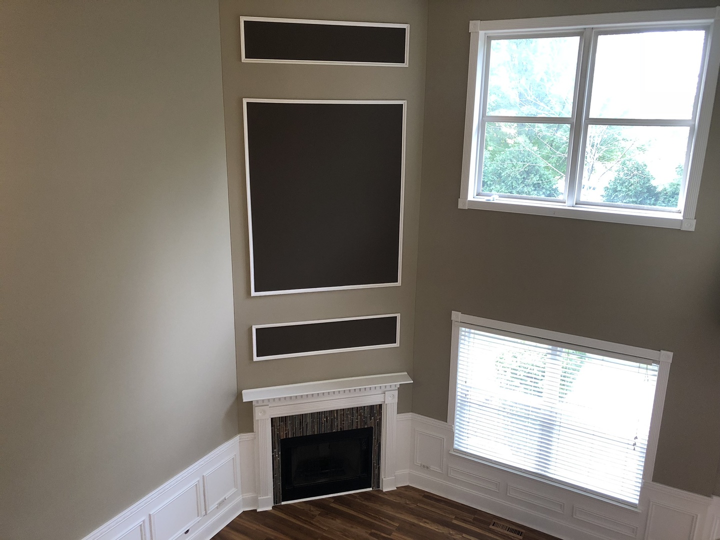 3005 Crystal Rock Road Naperville, IL 60564 - Photo 16 of 31 a view of an empty room with wooden floor and a window