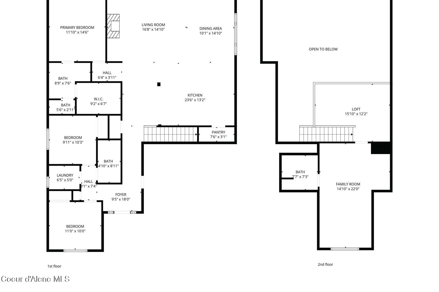 13439 North Shimmering Court Rathdrum, ID 83858 - Photo 52 of 52 Floor plan
