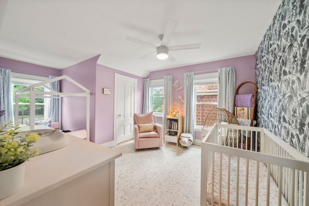 18 Mill Street Boston, MA 02122 - Photo 22 of 38 a living room with furniture and a large window